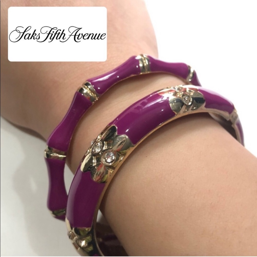 NWOT Saks Fifth Avenue Bangle Bracelets